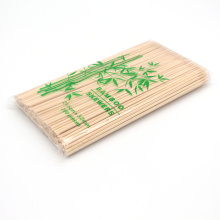 Manufacture Price BBQ Bamboo Kebab Skewer Round Sticks With Custom Logo